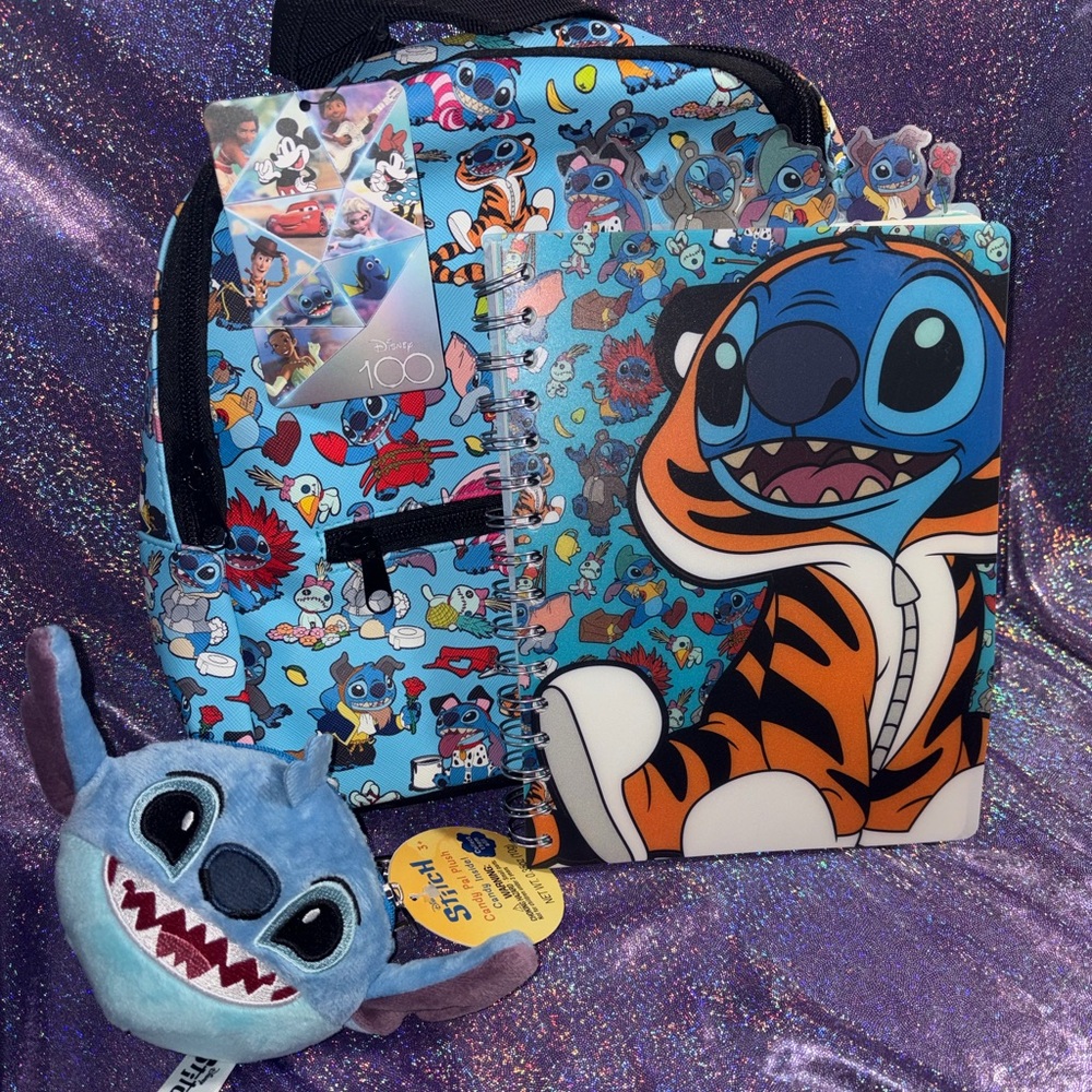 Bioworld Disney Stitch Mini Backpack - Picture 2 of 11